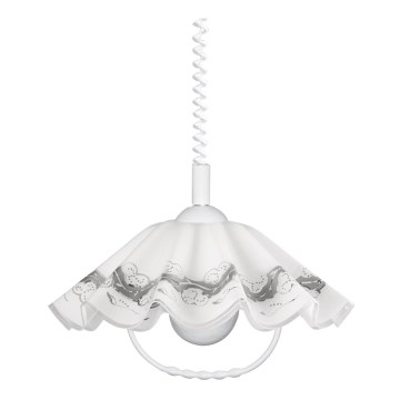 Prezent 74197 C01 - Lámpara de araña desplegable LYRA 1xE27/60W/230V